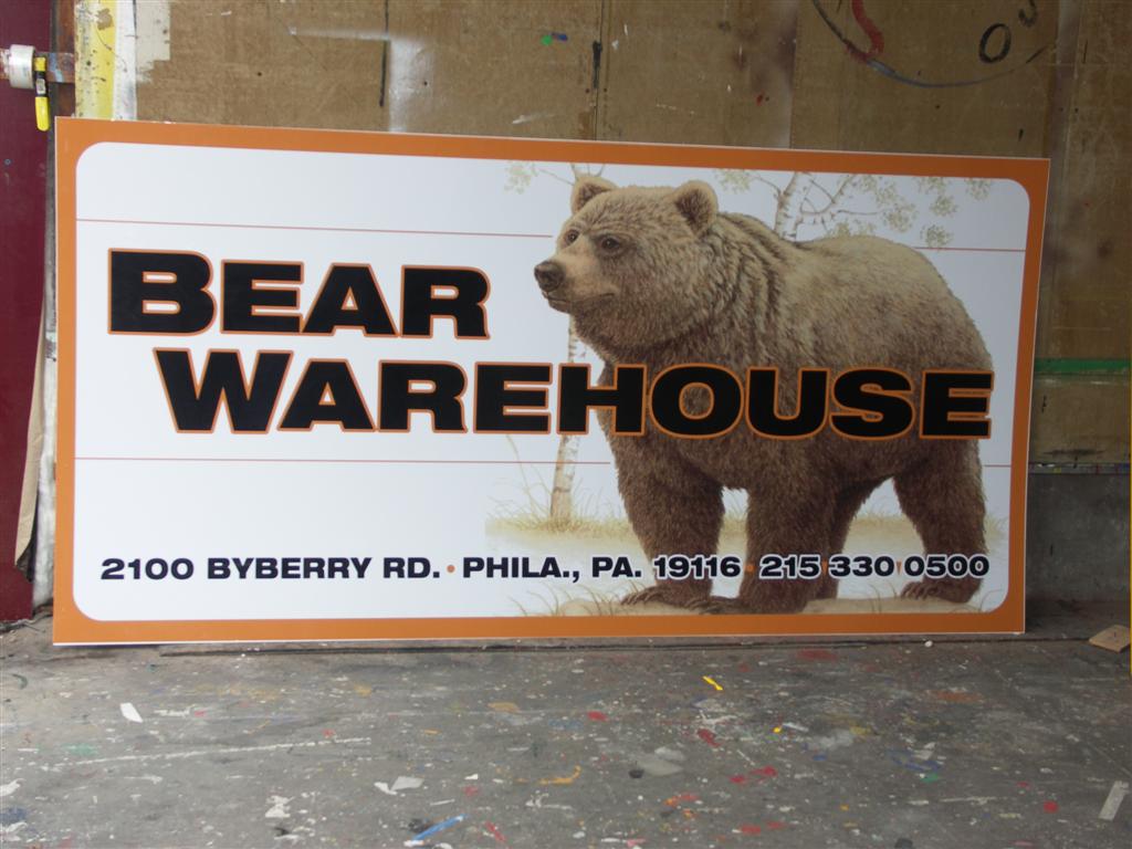 Bear Warehouse Byberry Rd Philadelphia Sign