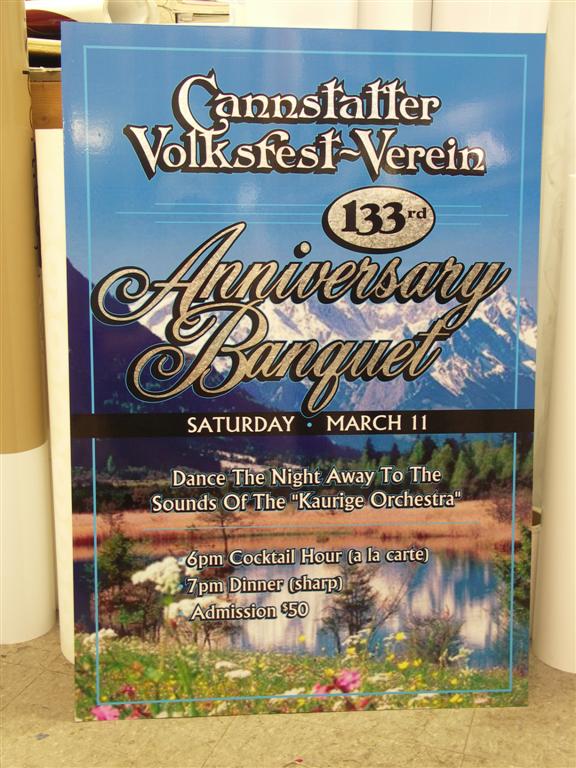Cannstatter Volksfest Verein 133rd Anniversary Banquet