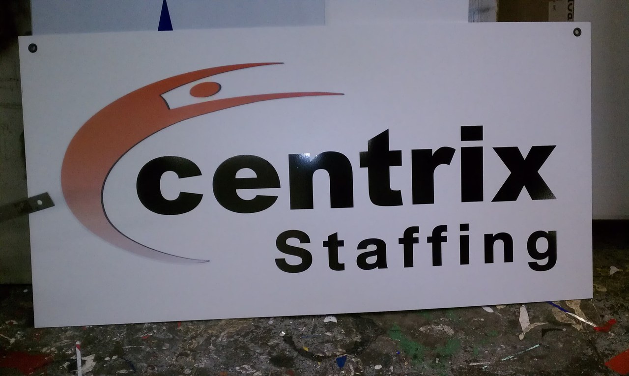 Centrix Staffing Sign