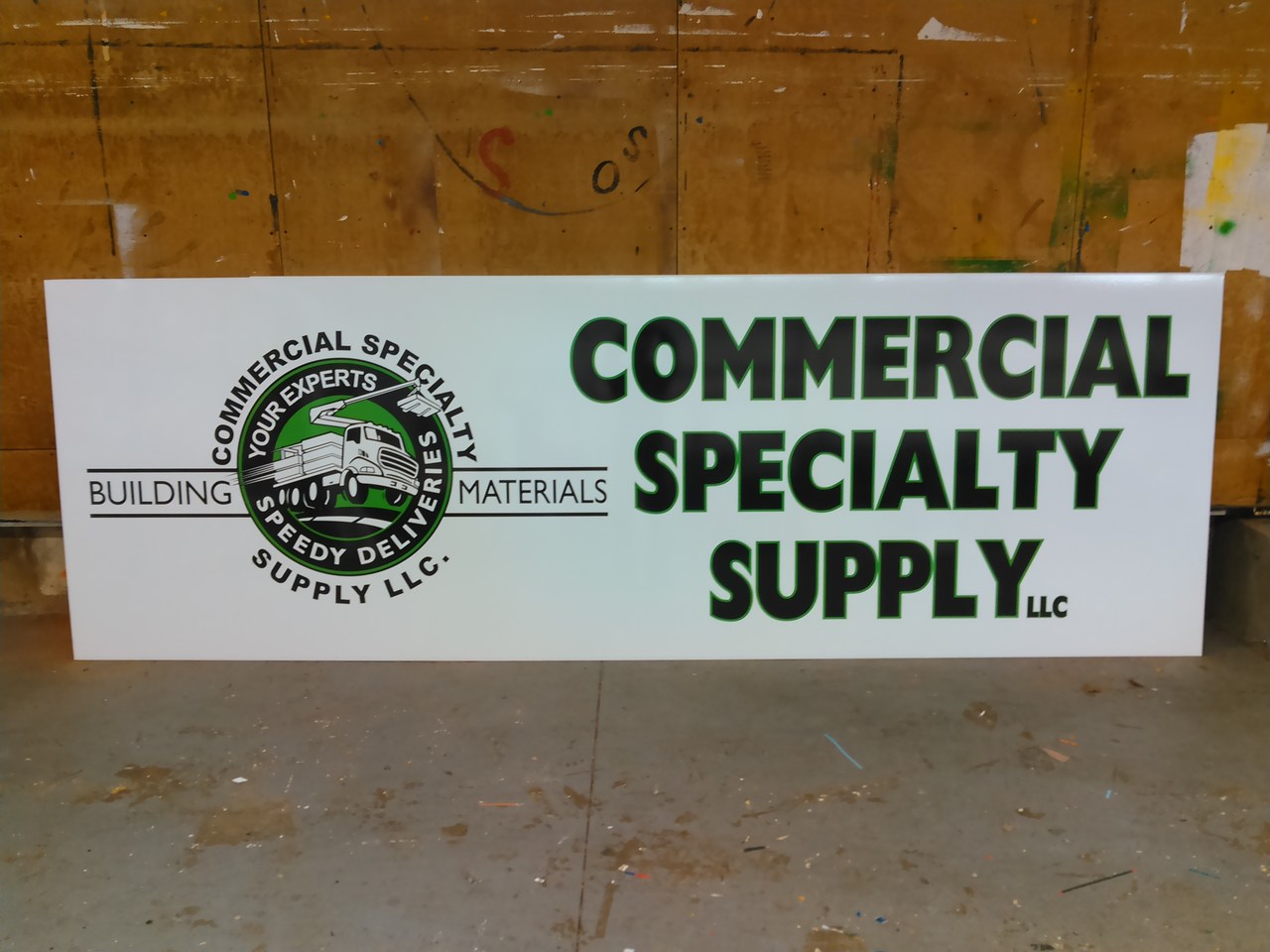 Commercial Specialty Supply LLC Sign