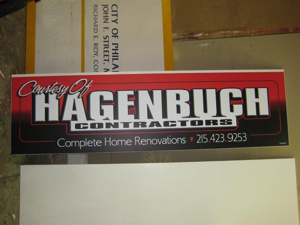 Hagenbuch Contractors Complete Home Renovations Sign