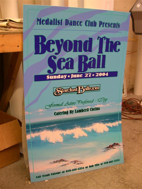 Medalist Dance Club Beyond The Sea Ball Poster