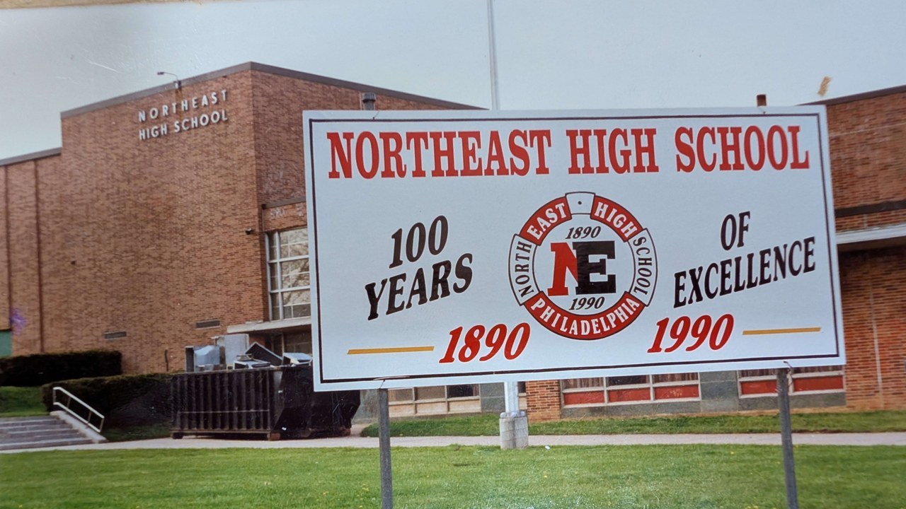 Northeast High School 100 Years Of Excellence 1890 1990 Sign