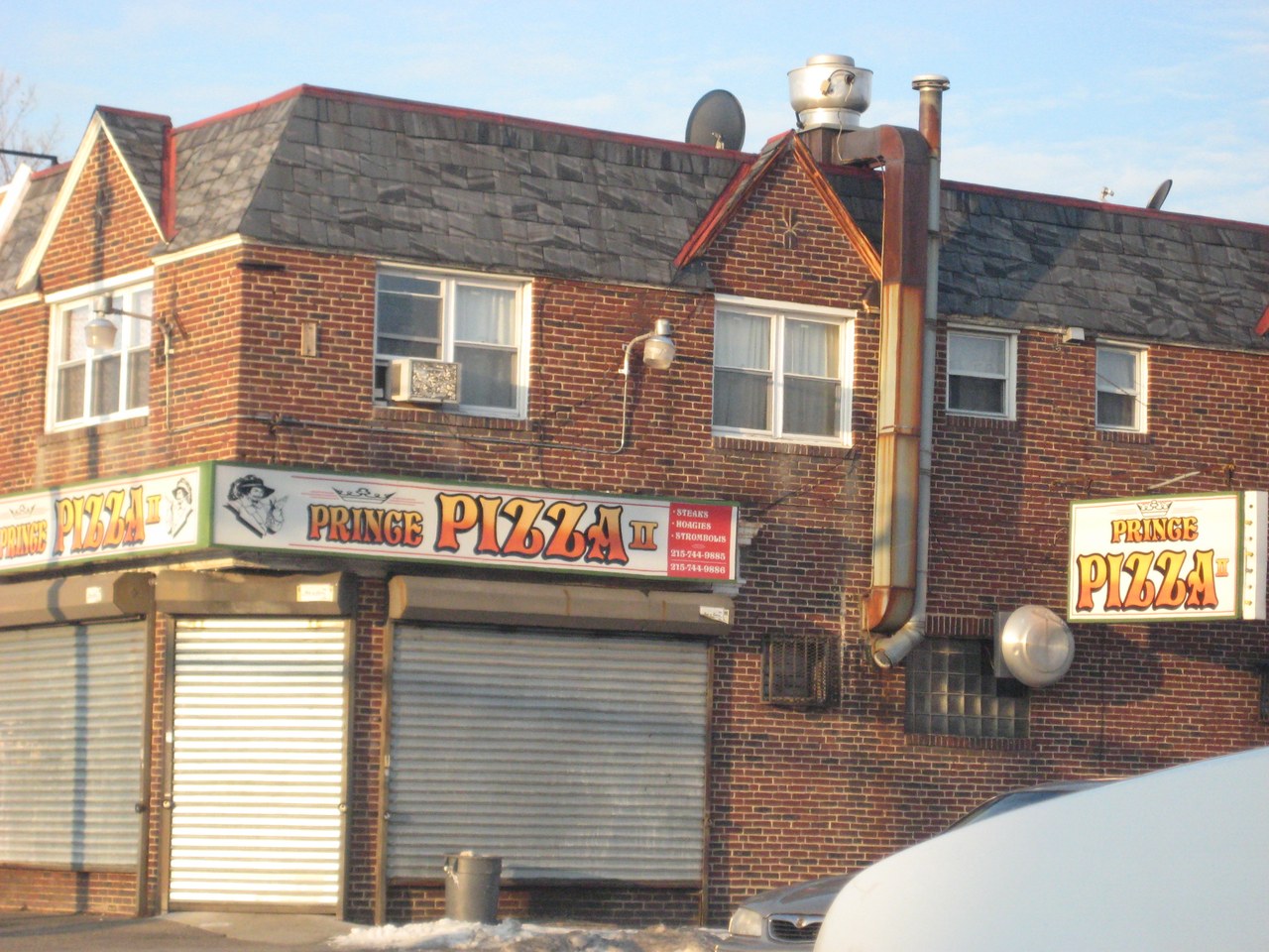 Prince Pizza II Signs