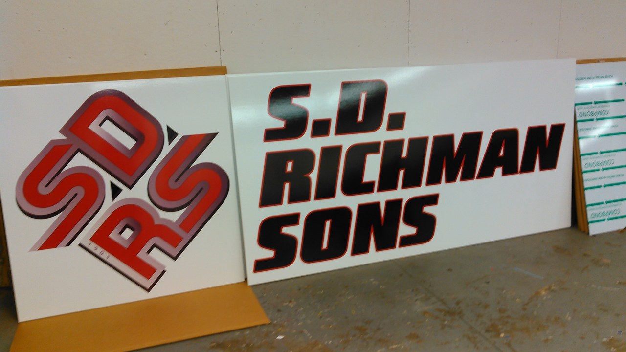 SD Richman Sons Sign