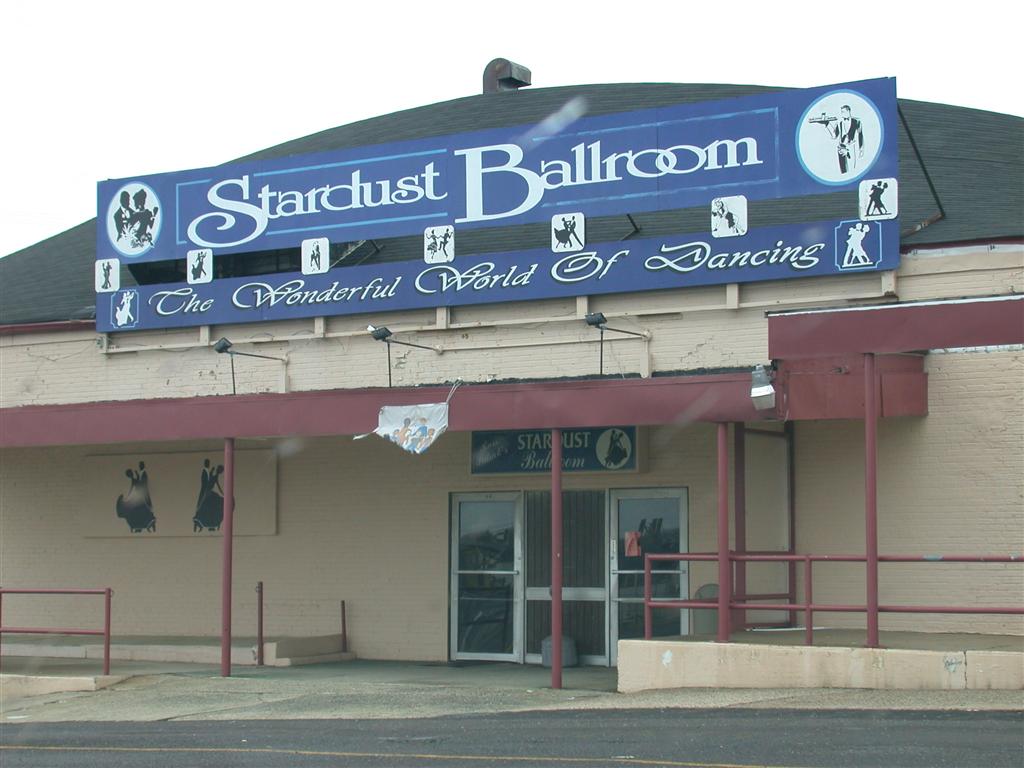 Stardust Ballroom Wonderful World Of Dancing Sign