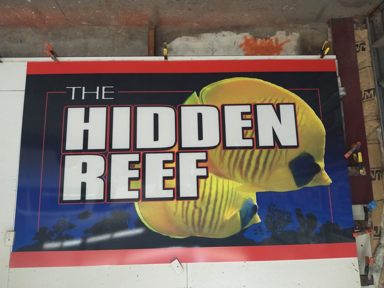 The Hidden Reef Sign