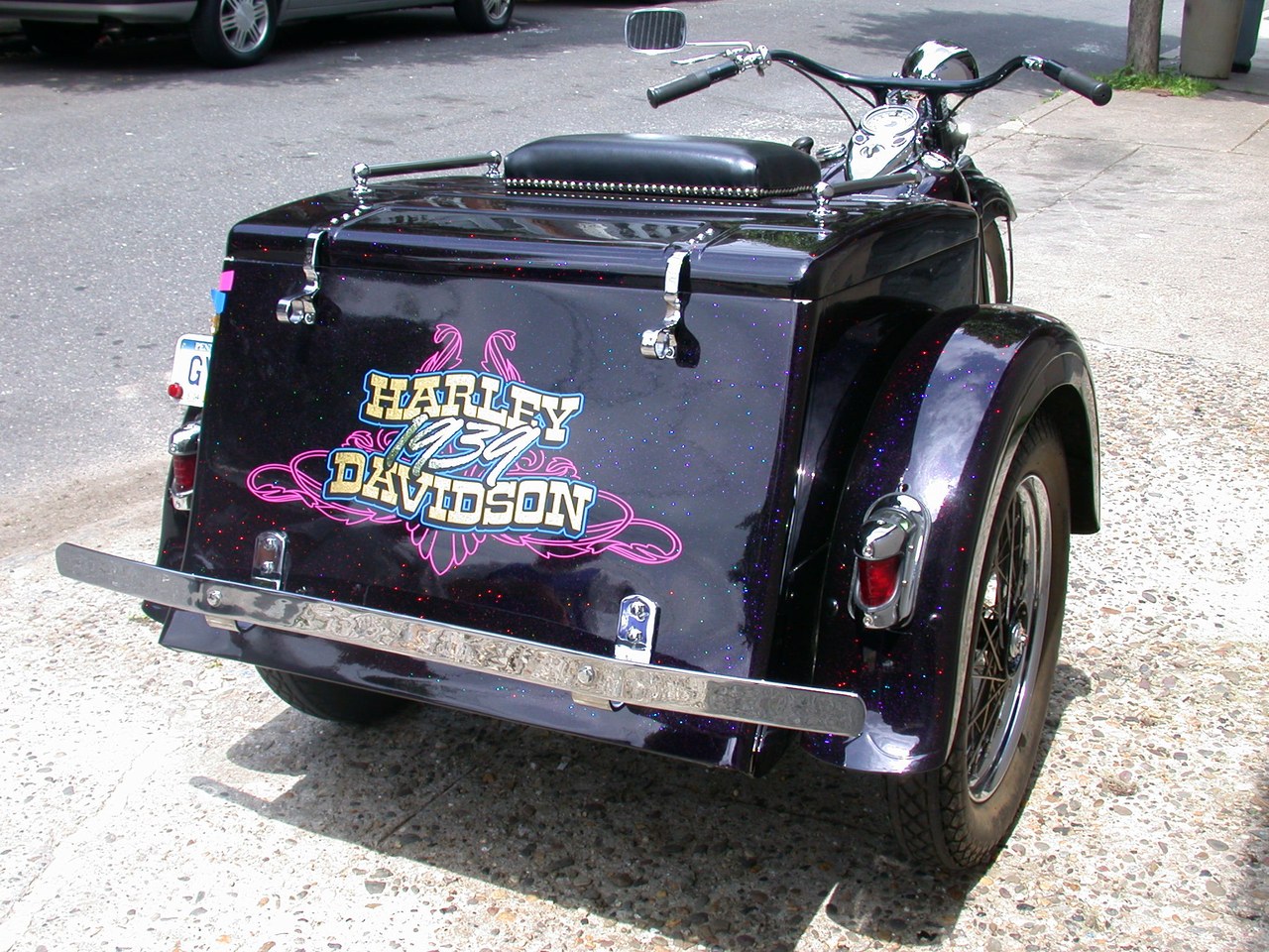 1939 harley davidson sidecar graphics