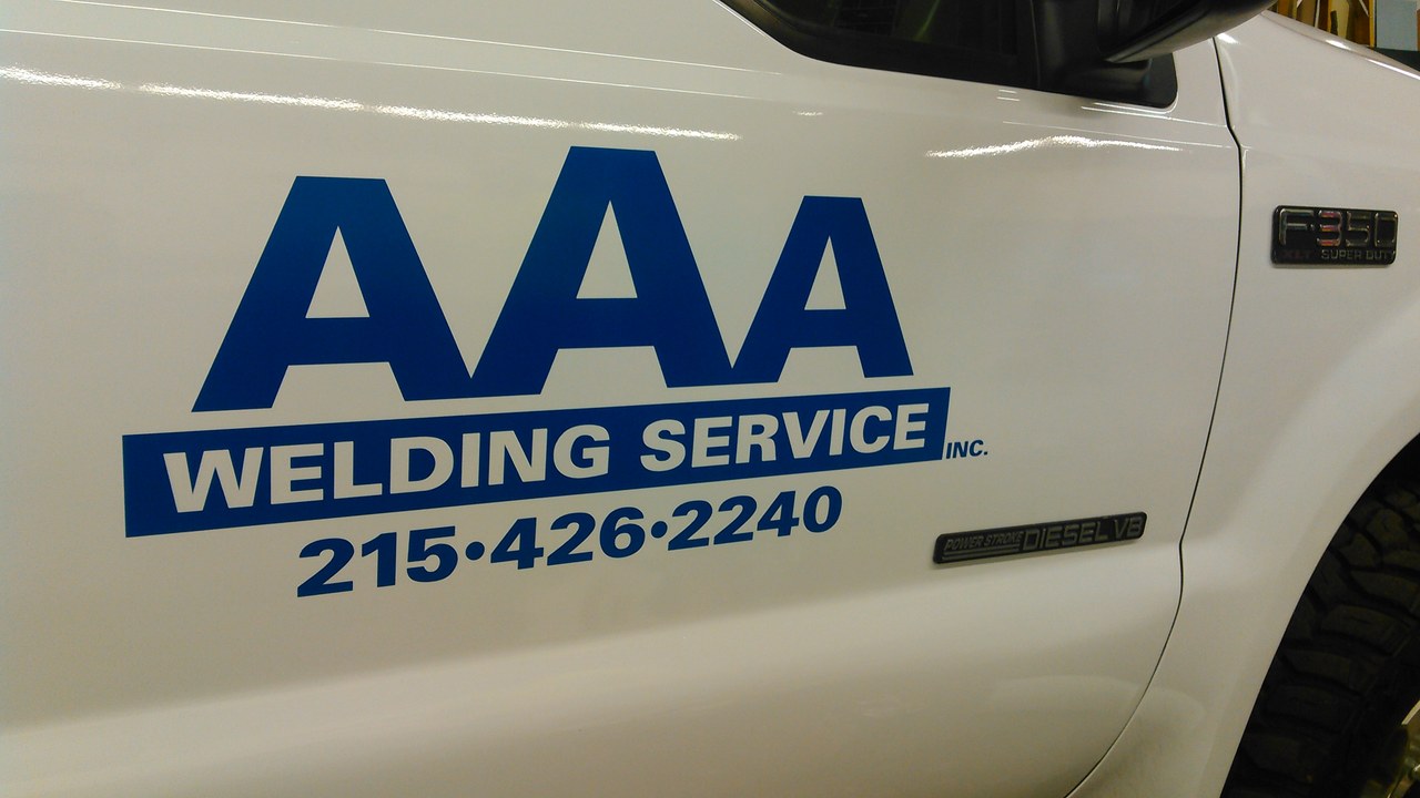 AAA Welding Service Truck