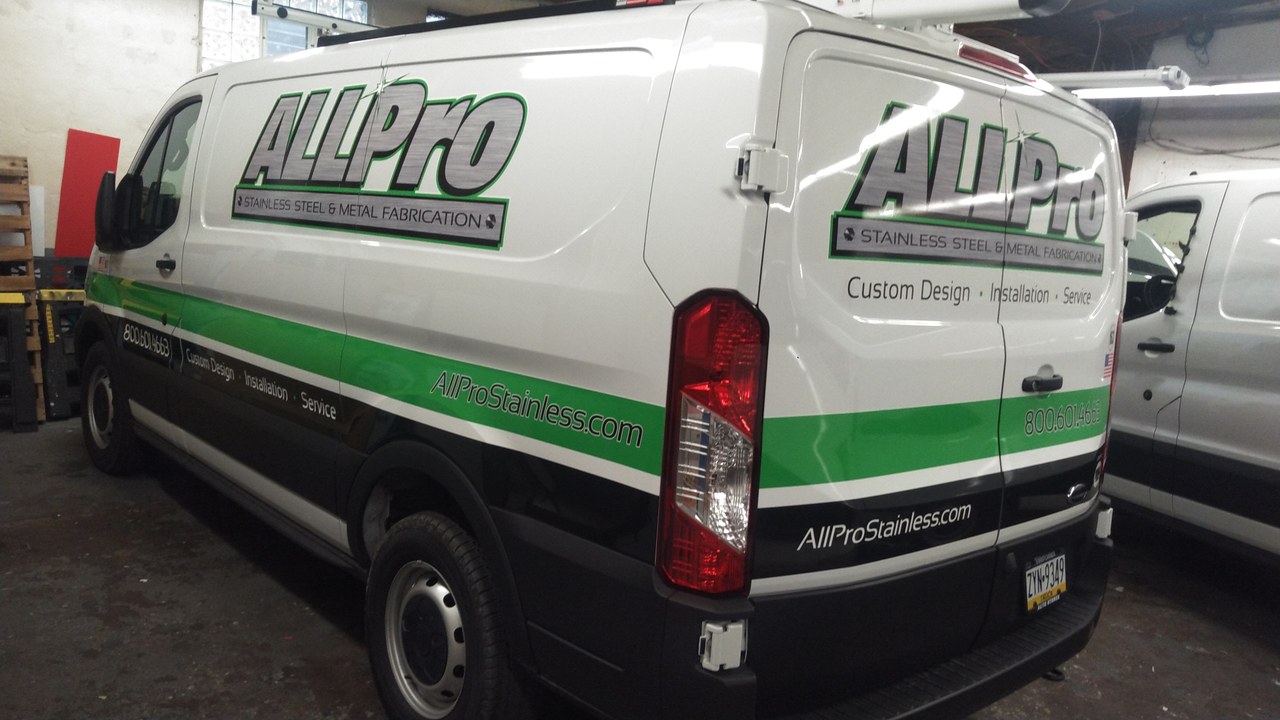 AllPro Stainless Steel Van