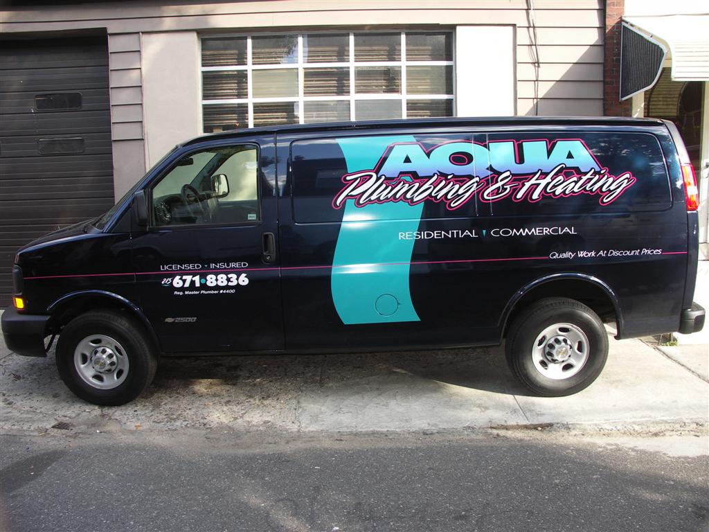 Aqua Plumbing And Heating Van