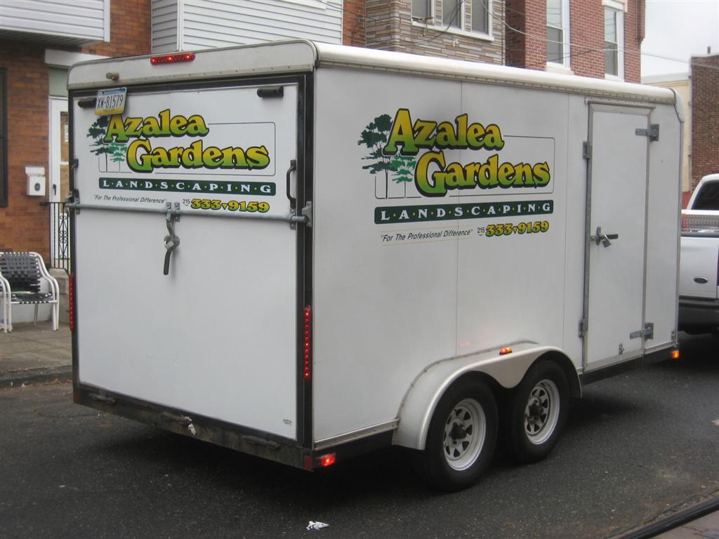 Azalea Gardens Landscaping Trailer