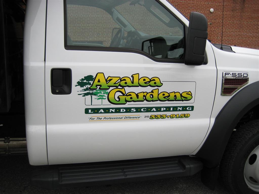 Azalea Gardens Landscaping Truck