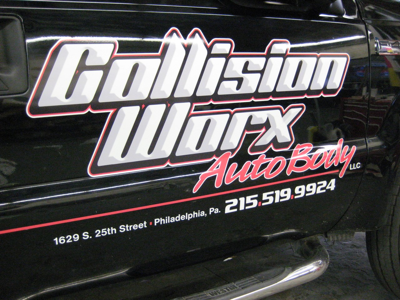 Collision Worx Auto Body Close Up