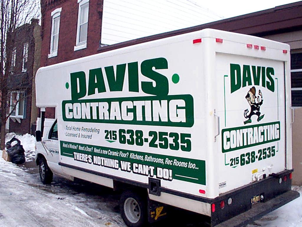 Davis Contracting Box Truck