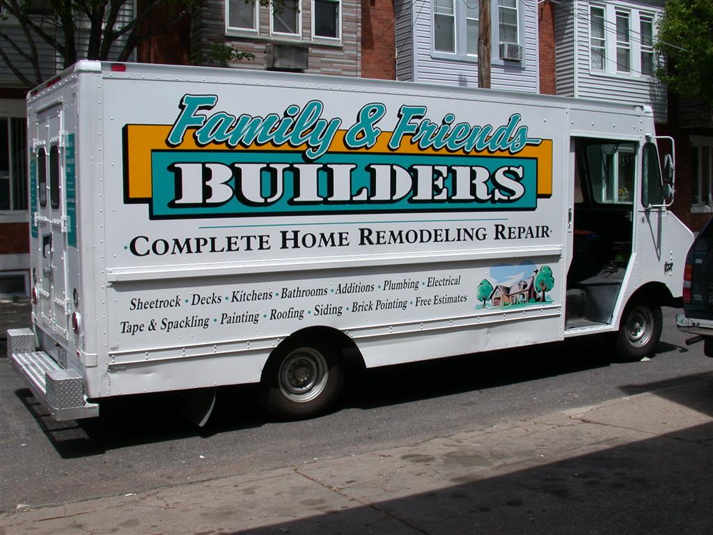Family And Friends Builders Step Van