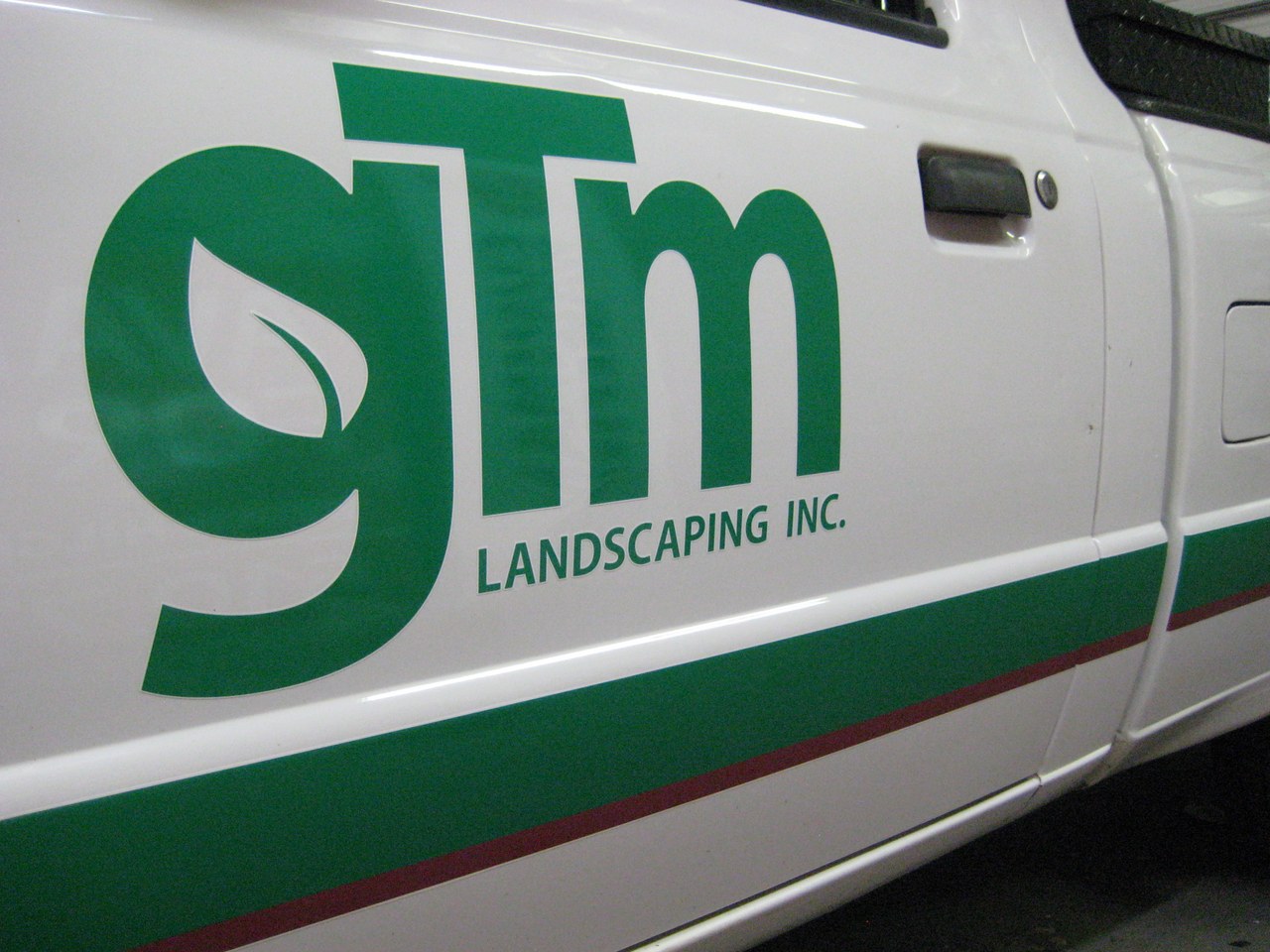GTM Landscaping Van