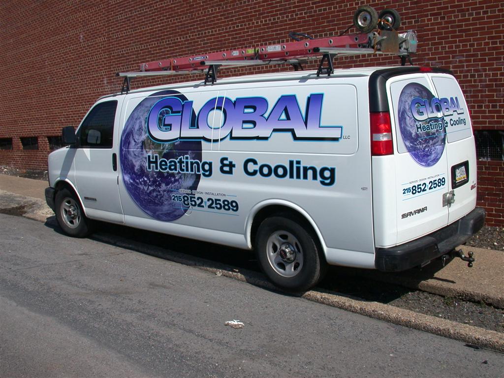 Global Heating And Cooling Van