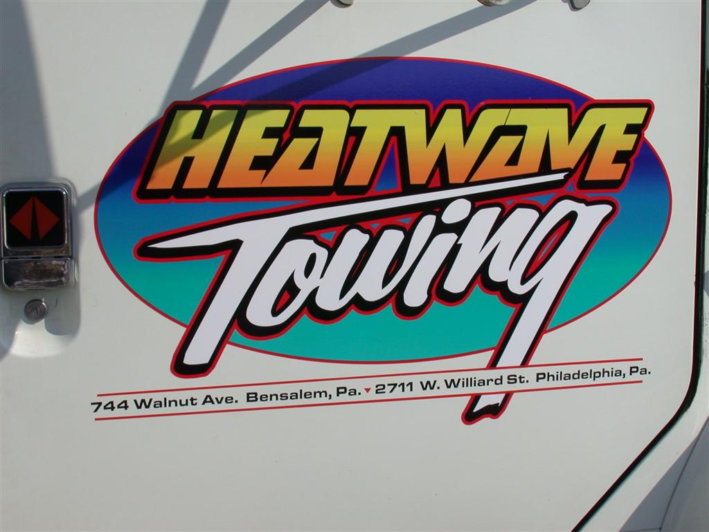 Heatwave Towing Tow Truck Door