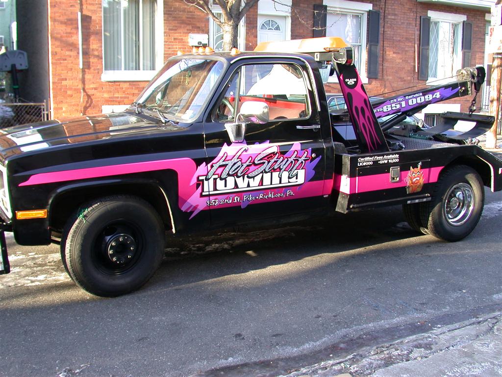 Hot Stuff Towing Tow Truck