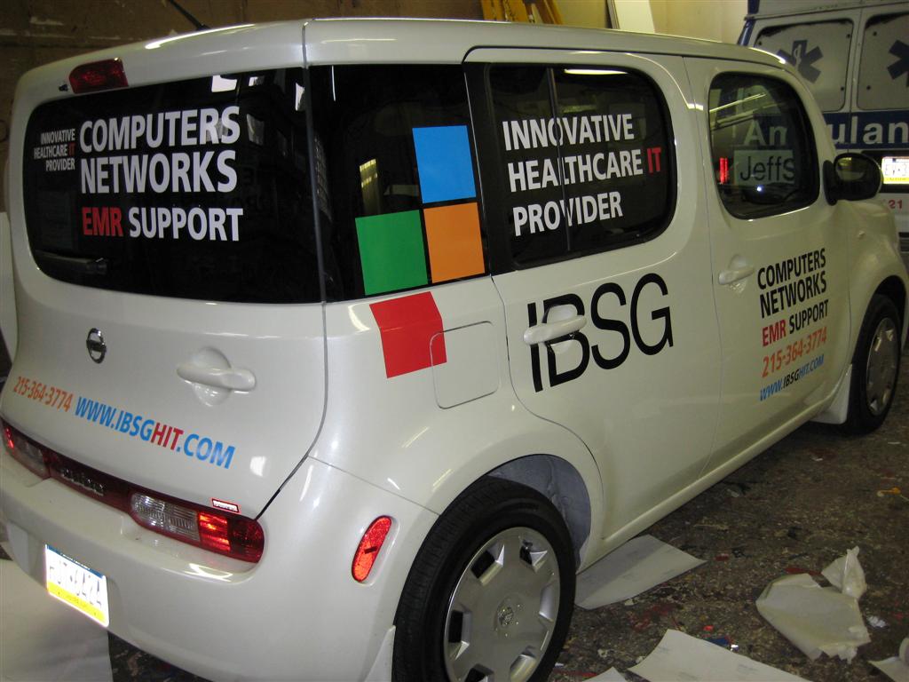 IBSG Nissan Cube Rear