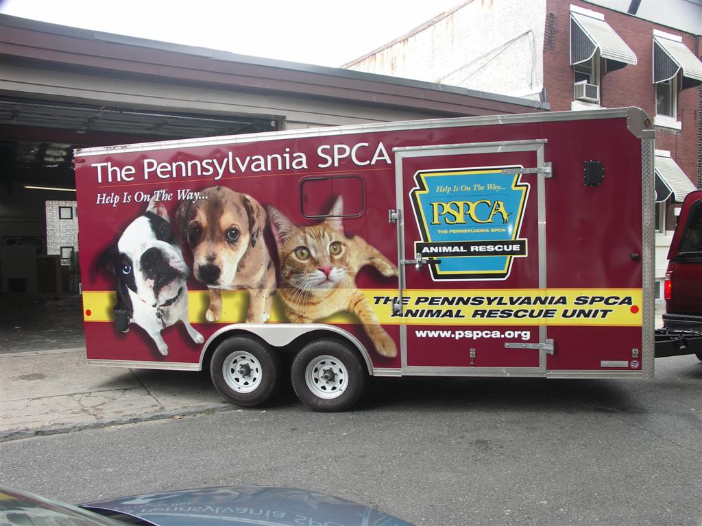 PSPCA Animal Rescue Trailer