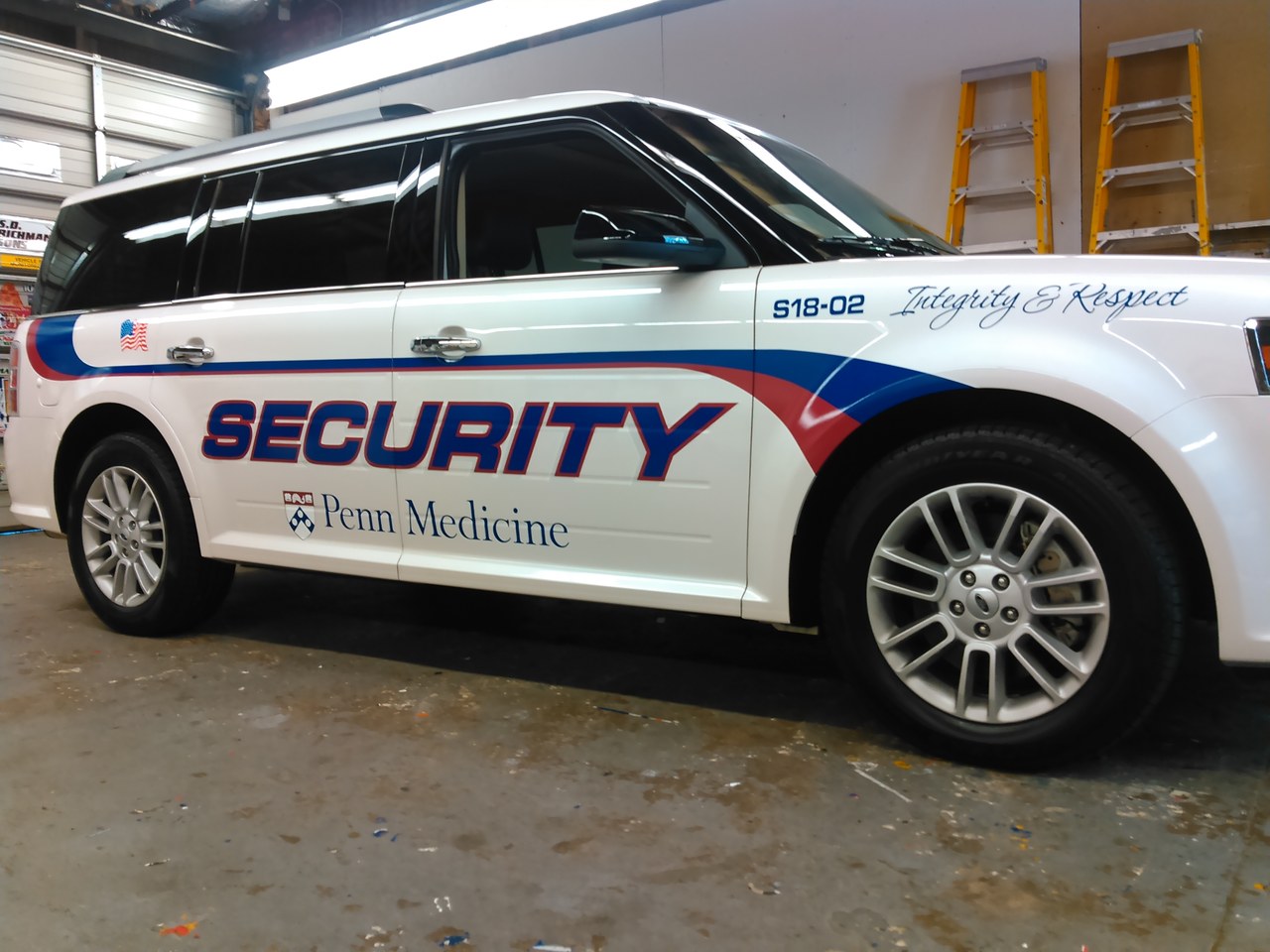 Penn Medicine Security SUV