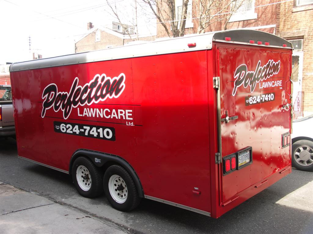 Perfection Lawncare Trailer