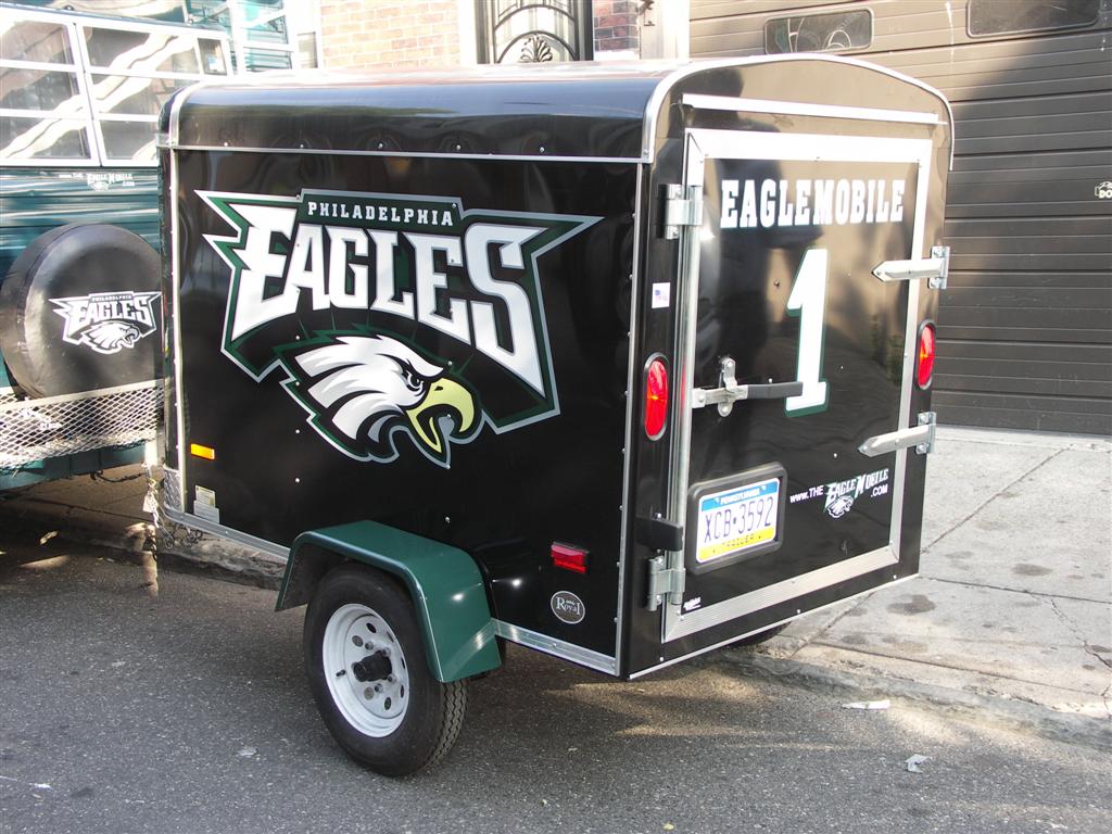 Philadelphia Eagles Eaglemobile Trailer
