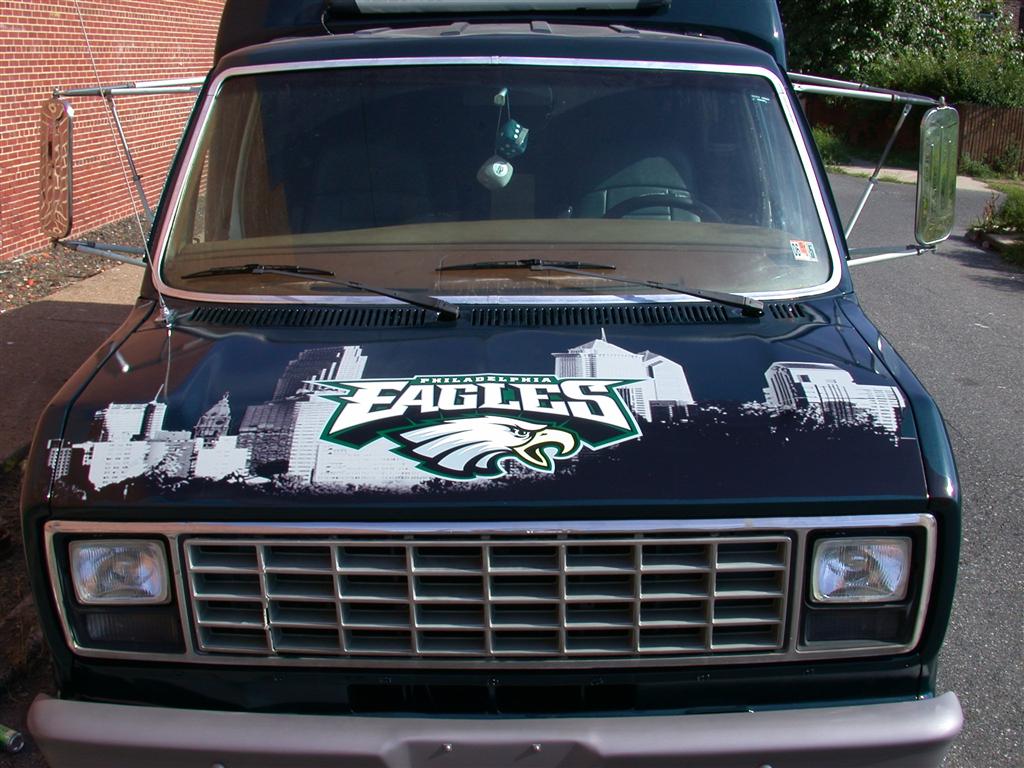 Philadelphia Eagles Van