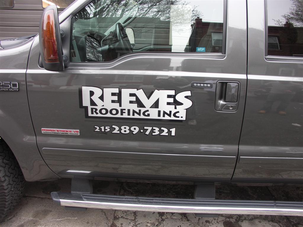 Reeves Roofing Pickup Truck