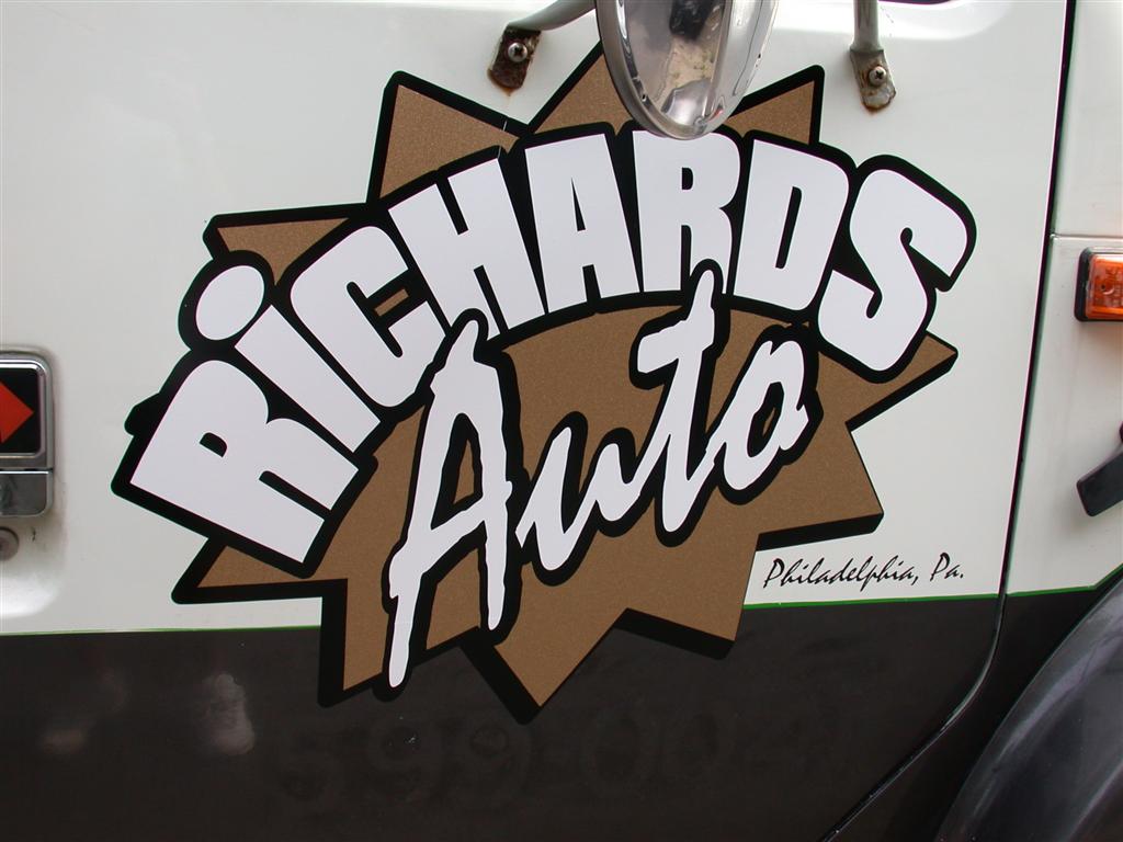 Richards Auto Tow Truck Door 2