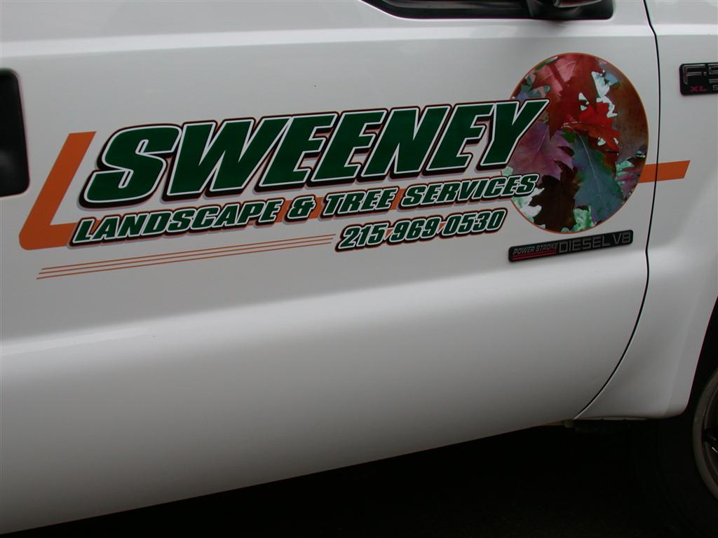 Sweeney Landscape And Tree Services Pickup Truck