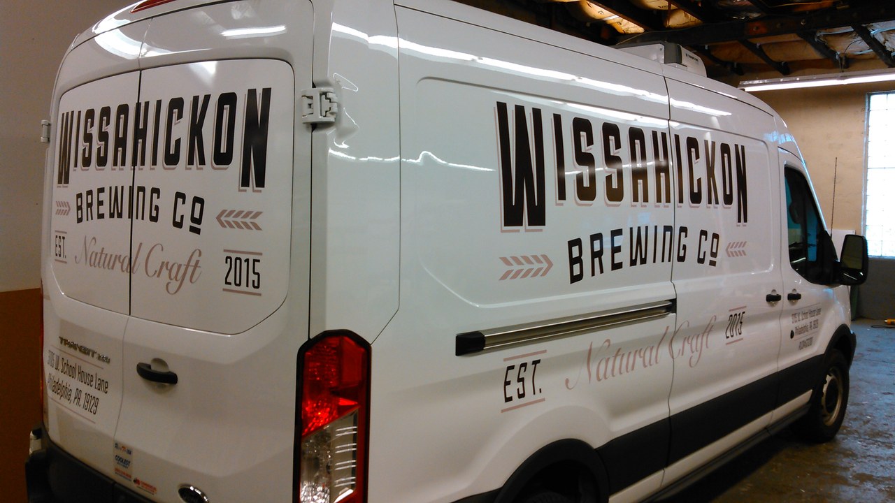 Wissahickon Brewing Co Van