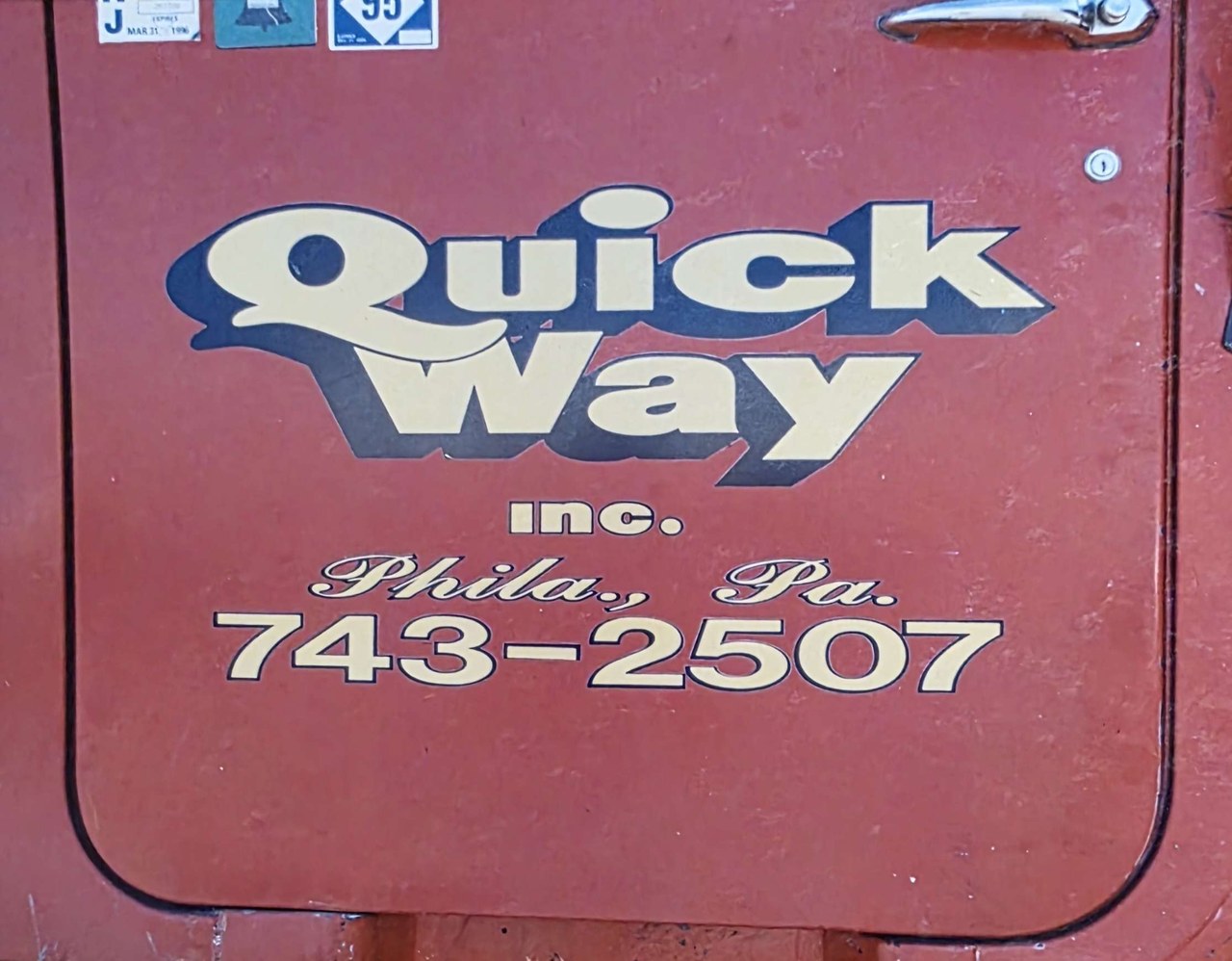 quick way inc truck door
